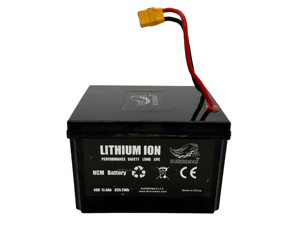 19905 Battery, Lithium 48V 17.4AH 50A BMS Fits TT1000R